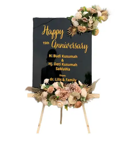 Papan Bunga Akrilik Simomulyo Baru