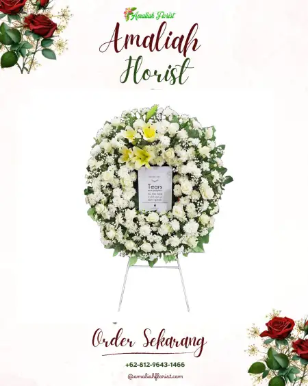 Krans Bunga Duka Simomulyo Baru